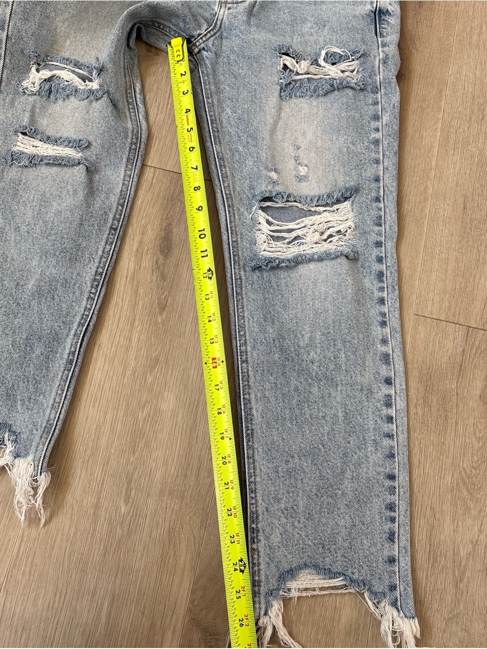 Altar’d state size 25 high-waisted blue denim jeans - Picture 6 of 7